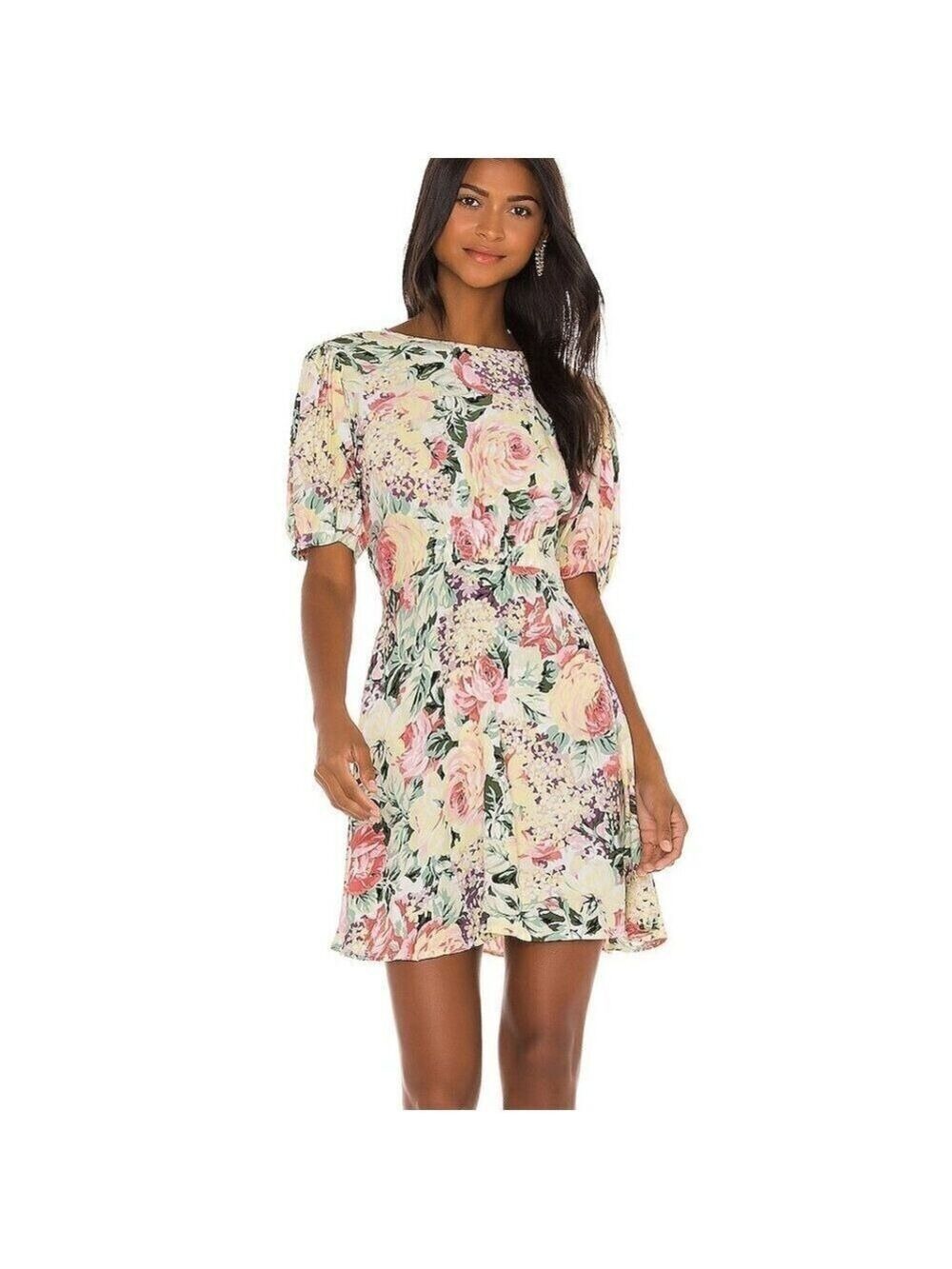 Faithfull the Brand Sidonie Floral Mini Dress 4